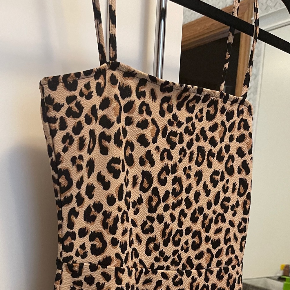 H&M Cheetah Print Mini Dress - Picture 5 of 5